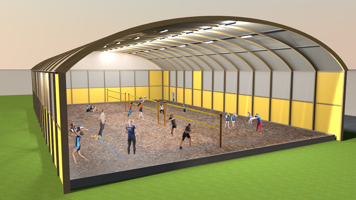 Impressie Indoor Beach Rotterdam